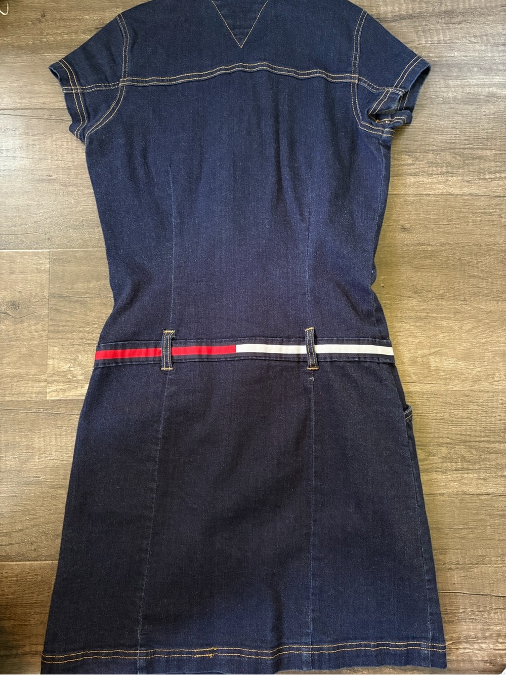Vintage Y2K Tommy Hilfiger Denim Dress - Picture 7 of 8